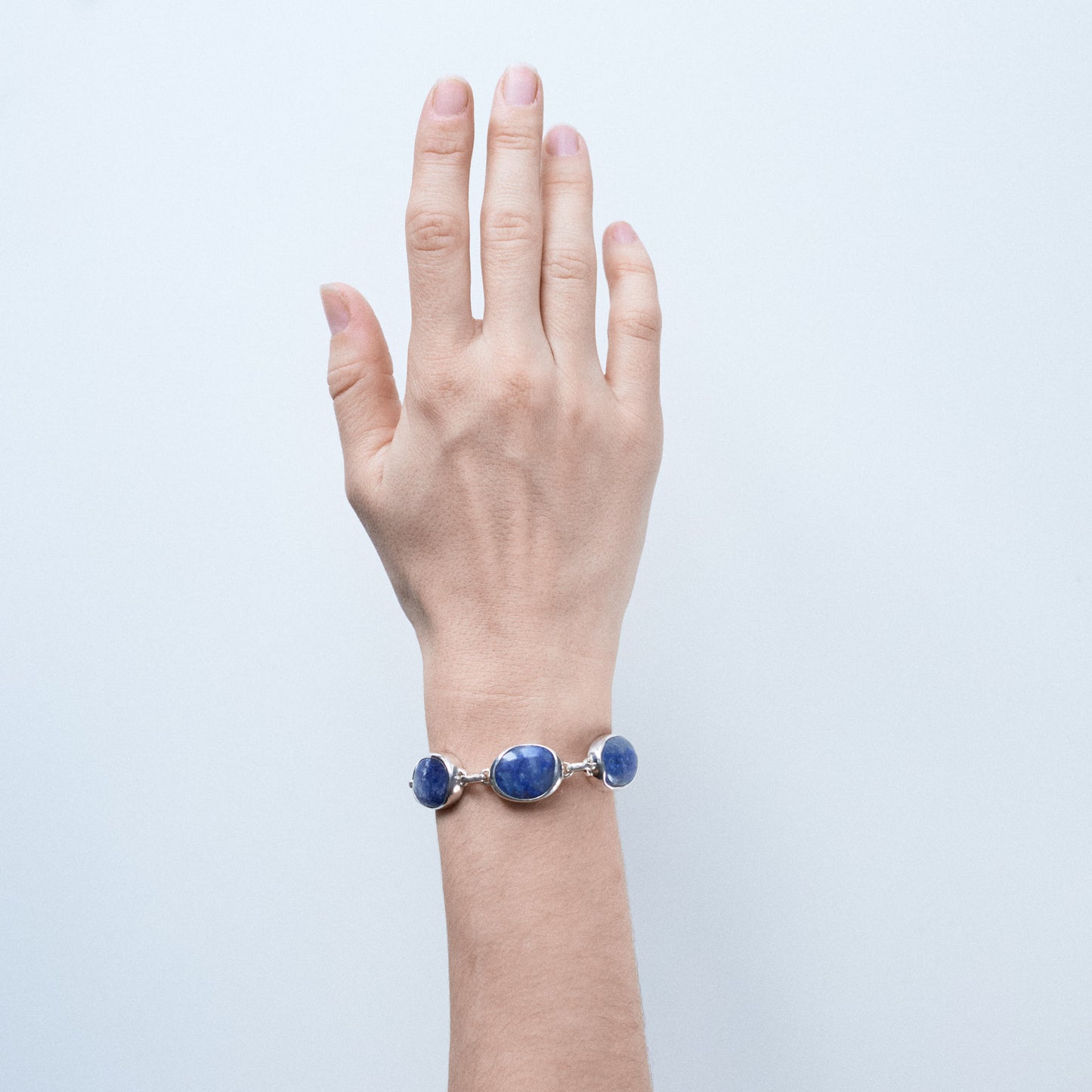 Bracelet Magma - quartz bleu