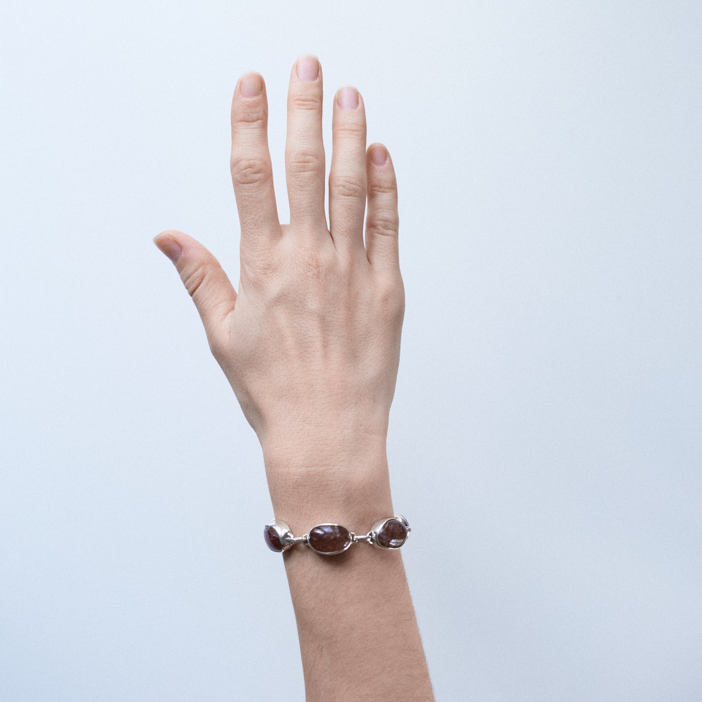 Bracelet Magma - quartz fraise