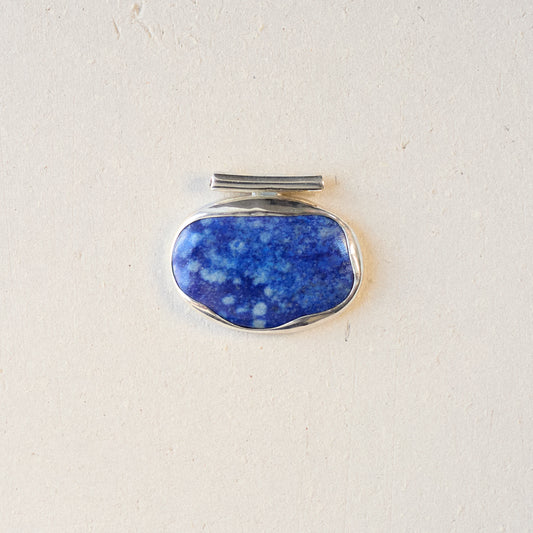 Pendentif magma - lapis lazuli