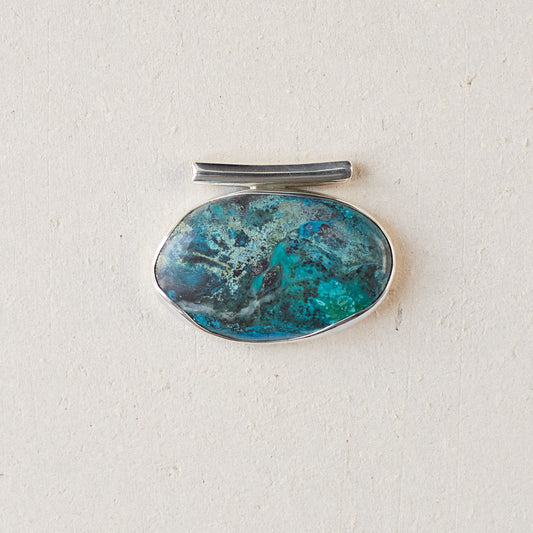 Pendentif magma - amazonite